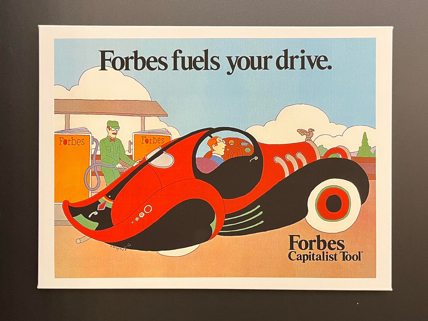 Pushpin Legendary Poster『FORBES, Car』-018