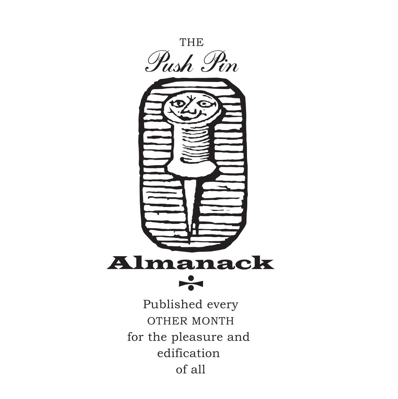 Pushpin Legendary T-Shirts『Push Pin Armanack Logo』-b005