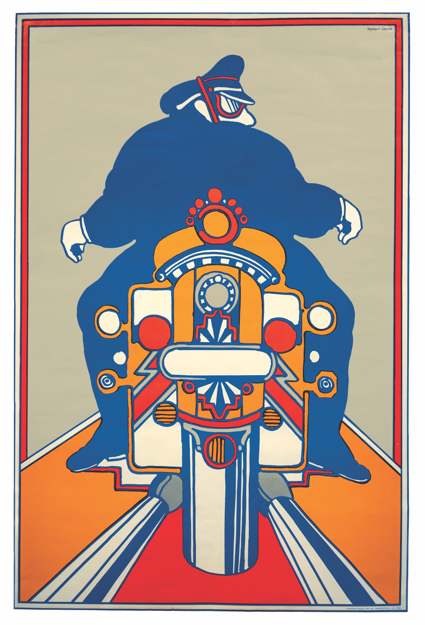 Pushpin Legendary Poster『DECO MOTORCYCLE』-029