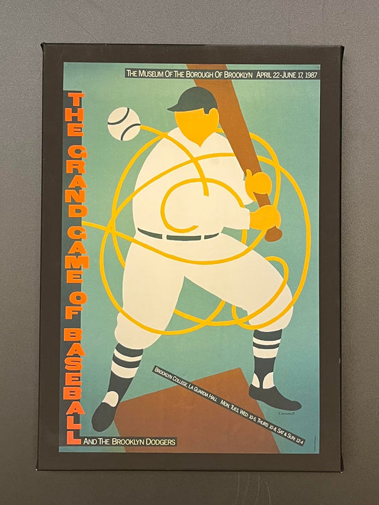 Pushpin Legendary Poster『THE GRAND GAME OF BASEBALL』-120