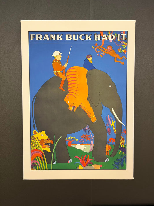 Pushpin Legendary Poster『FRANK BUCK』-007