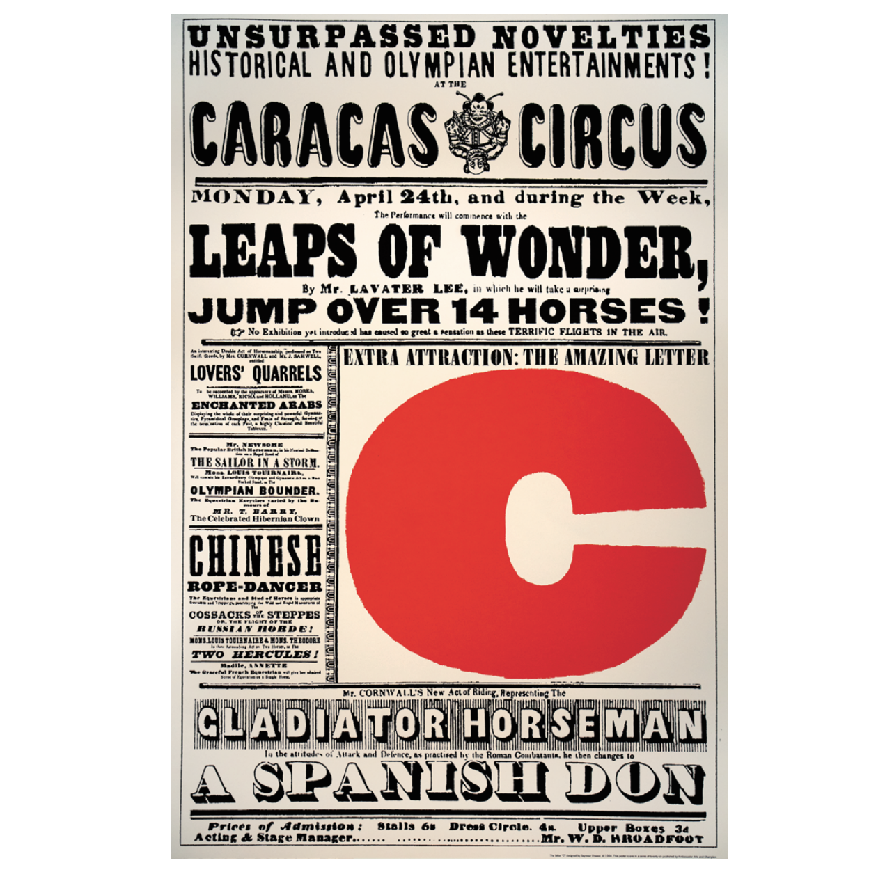 Pushpin Legendary Poster『“C” POSTER』-010