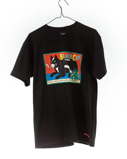 Pushpin Legendary T-Shirts『Black Cat』-b055