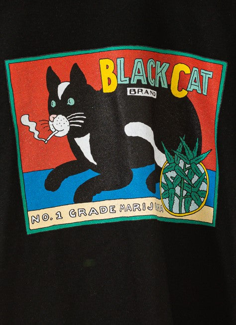 Pushpin Legendary T-Shirts "Black Cat"