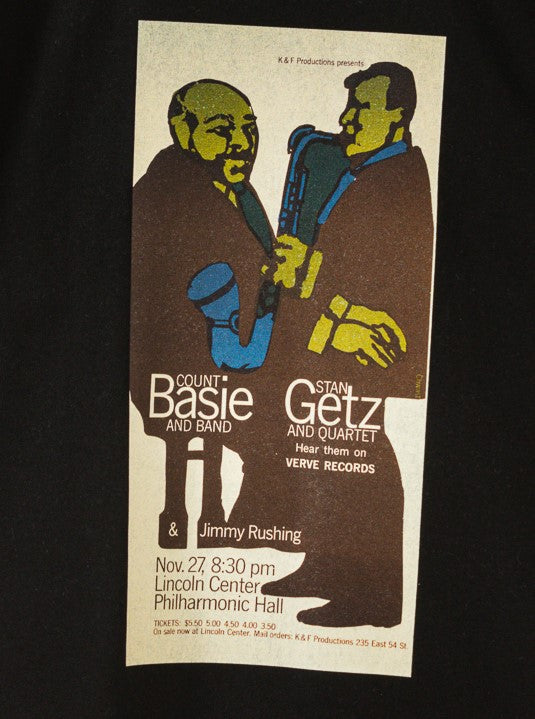 Pushpin Legendary T-Shirts『BASIE GETZ』-072
