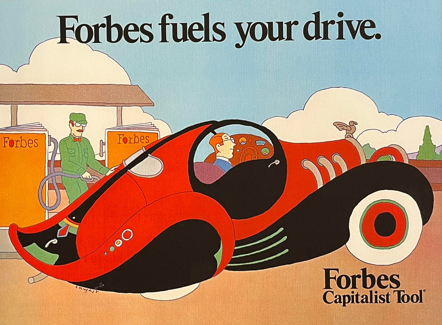 Pushpin Legendary Poster『FORBES, Car』-018